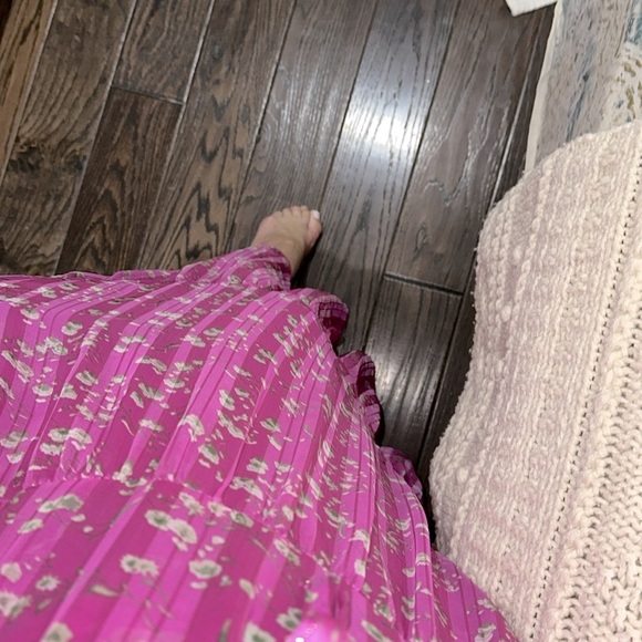 Sabina Musayev Pink Floral maxi Skirt size medium - Picture 4 of 7